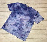 Pink/Blue/Purple Ice Dye Short and Long Sleeve